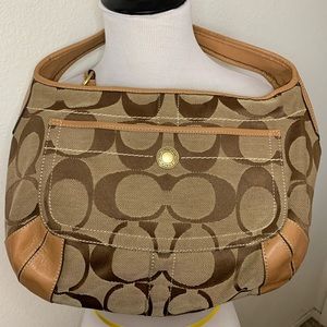 Coach signature purse